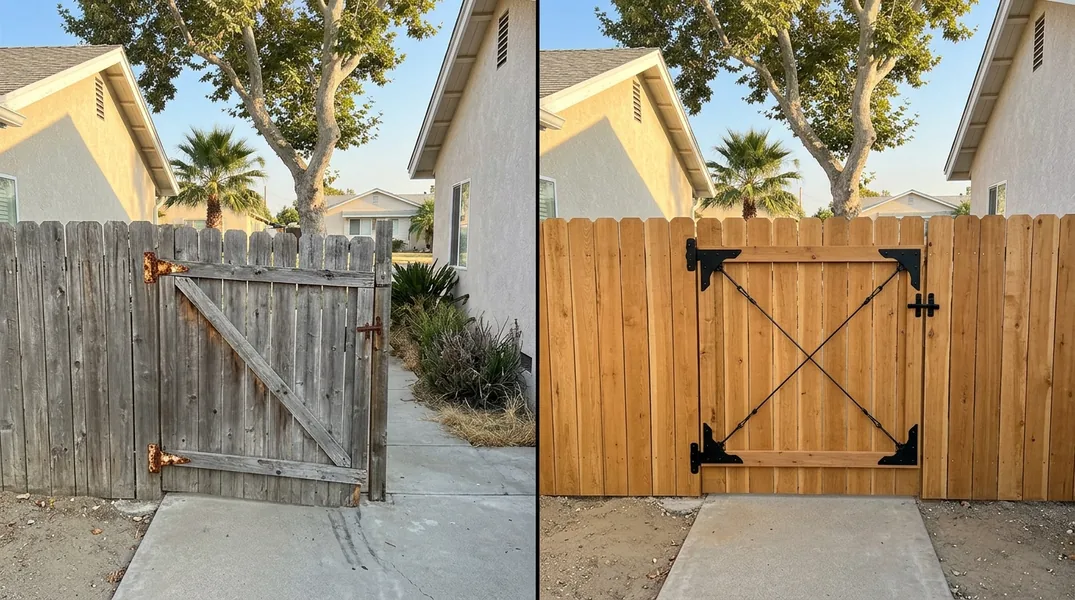 Fence Staining in Anaheim: Protecting Cedar and Redwood From Sun, Wind and Sprinklers