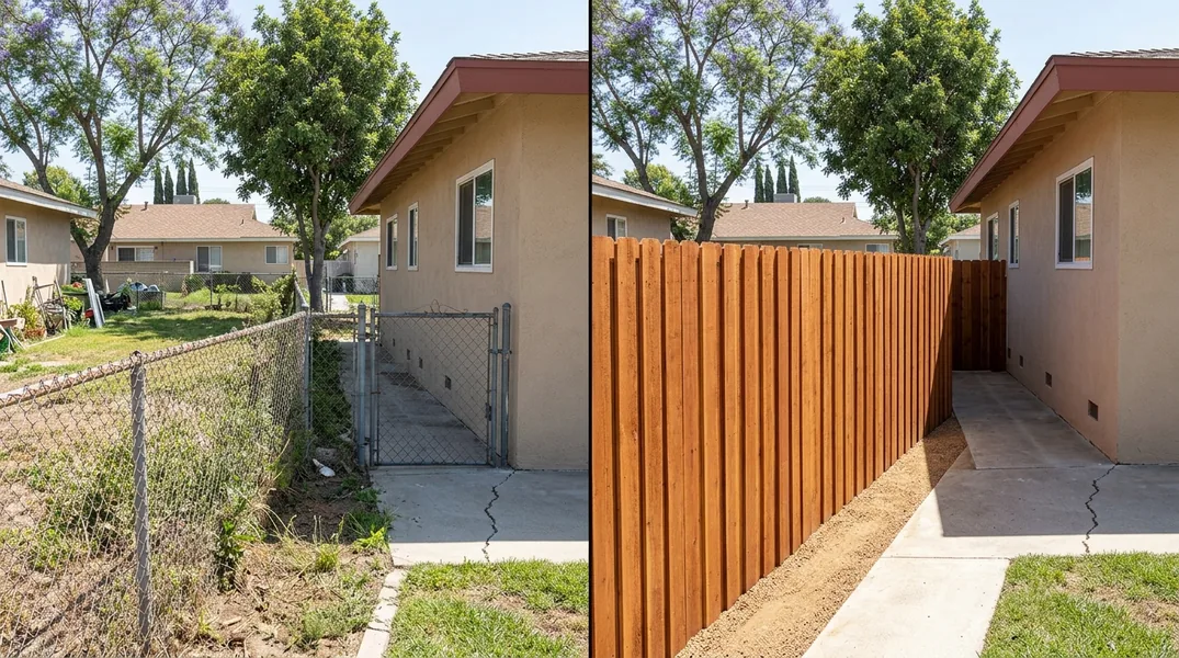 Result fence in Anaheim - Anaheim Fence